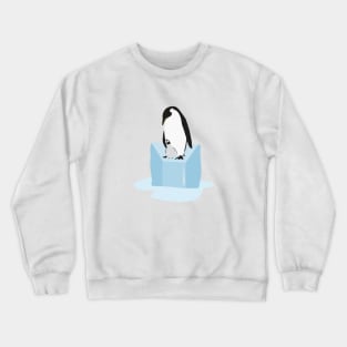 save the penguins Crewneck Sweatshirt